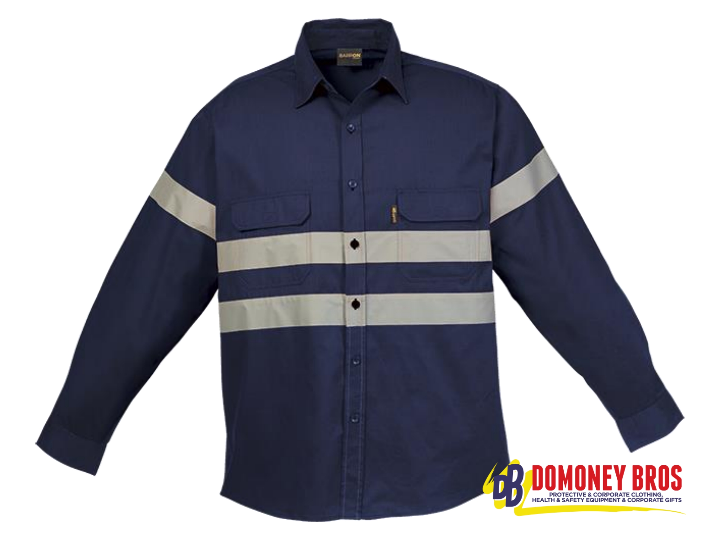 Shirt Shaft Safety Long Sleeve - Domoney Brothers